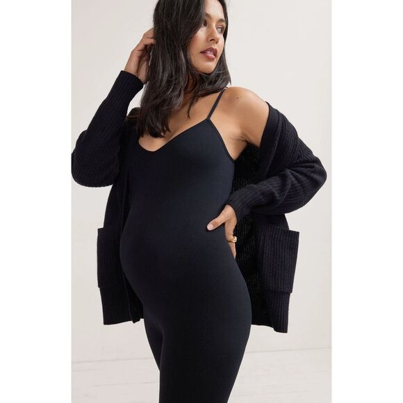 NWOT HATCH The Body Rib Unitard, Small, black $140 F34 - Picture 2 of 11